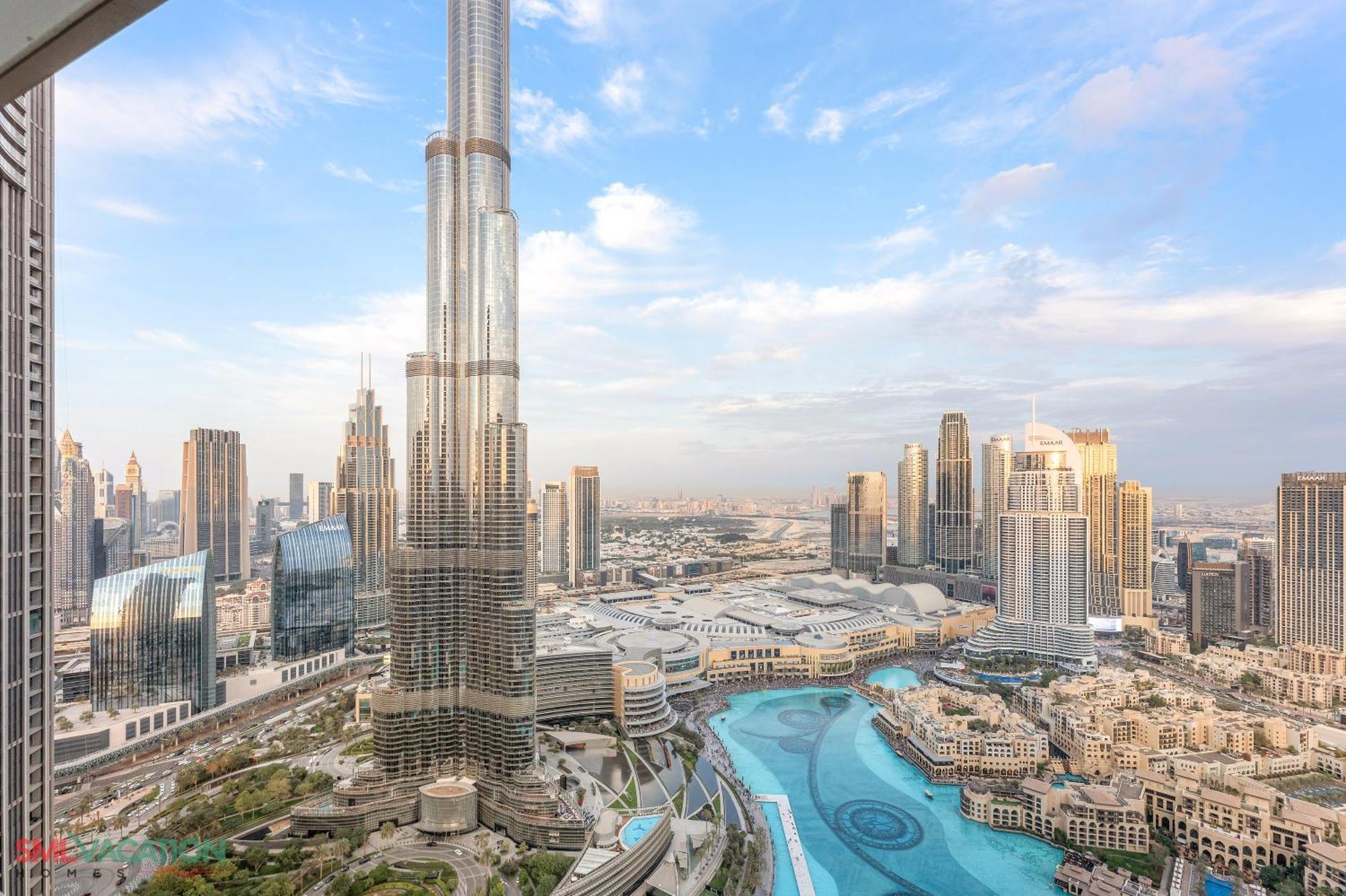 Sml Vacation Homes - Sky High Apartments With Burj Khalifa And Dubai Fountain Views At Grande Signature, Downtown Dubai Bagian luar foto