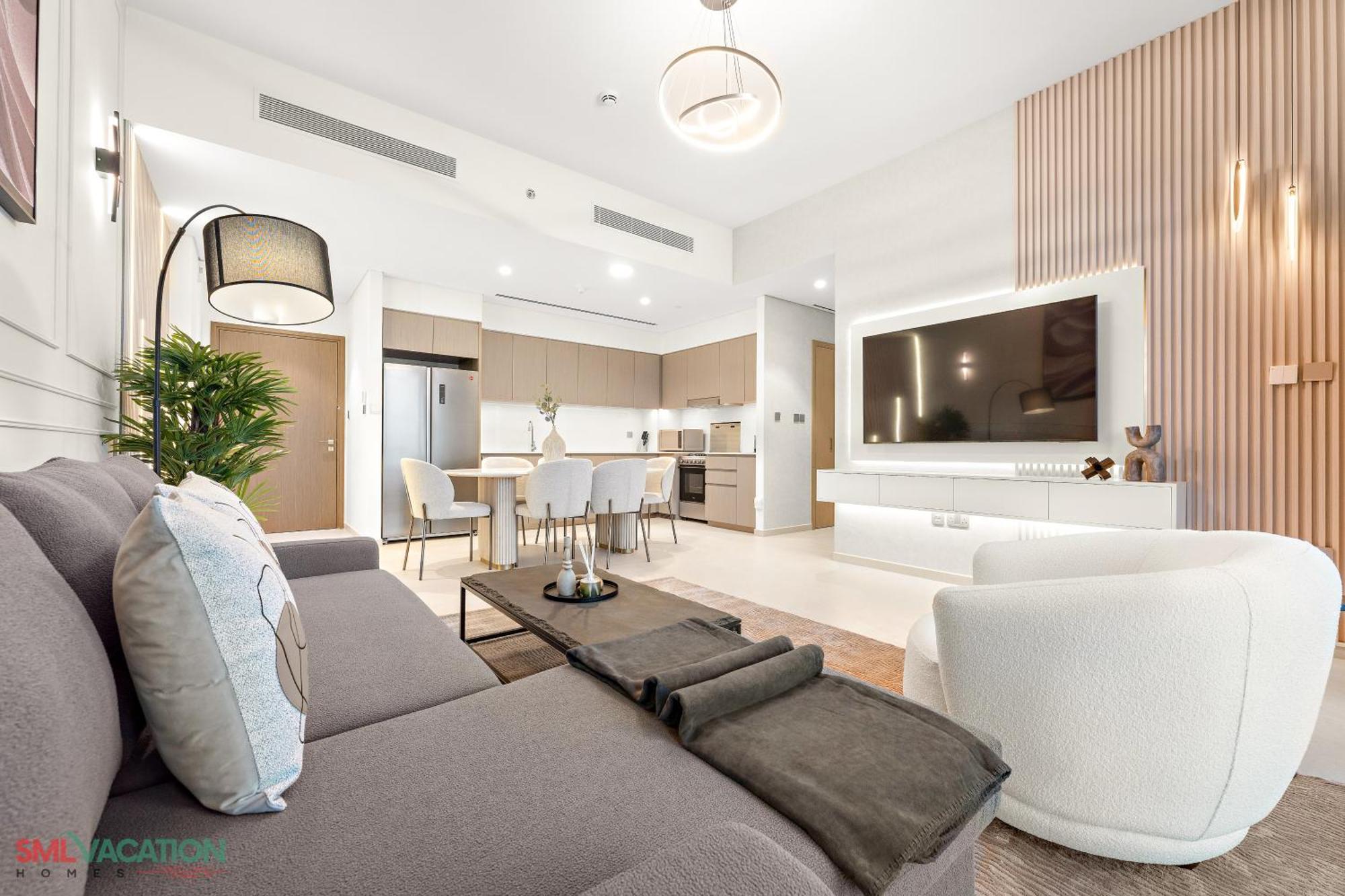 Sml Vacation Homes - Sky High Apartments With Burj Khalifa And Dubai Fountain Views At Grande Signature, Downtown Dubai Bagian luar foto