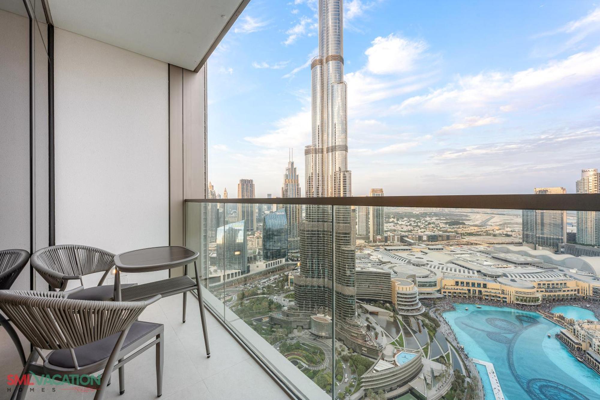 Sml Vacation Homes - Sky High Apartments With Burj Khalifa And Dubai Fountain Views At Grande Signature, Downtown Dubai Bagian luar foto